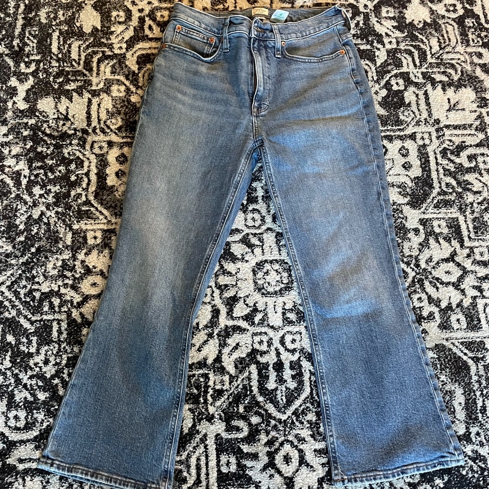 J.Crew Billie Demi Boot Crop jeans.